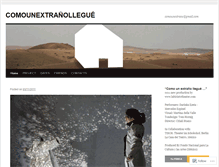 Tablet Screenshot of comounextrano.wordpress.com
