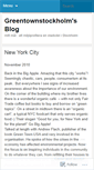 Mobile Screenshot of greentownstockholm.wordpress.com