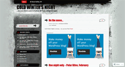 Desktop Screenshot of coldwintersnight.wordpress.com