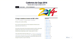 Desktop Screenshot of cadernosdacopa.wordpress.com