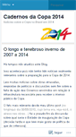 Mobile Screenshot of cadernosdacopa.wordpress.com