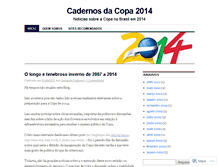 Tablet Screenshot of cadernosdacopa.wordpress.com