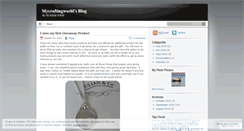 Desktop Screenshot of mycraftingworld.wordpress.com