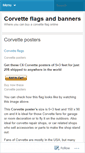 Mobile Screenshot of corvetteflags.wordpress.com