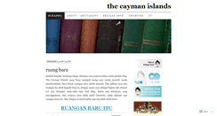 Desktop Screenshot of caymanislands.wordpress.com