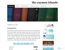 Tablet Screenshot of caymanislands.wordpress.com