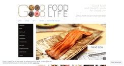 Desktop Screenshot of goodfoodgoodlife.wordpress.com