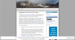 Desktop Screenshot of gregcaporaso.wordpress.com