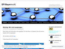 Tablet Screenshot of efibayern.wordpress.com