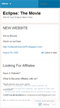 Mobile Screenshot of eclipsethemovie.wordpress.com