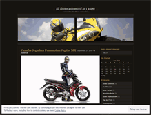 Tablet Screenshot of dimasautomotif.wordpress.com