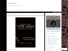 Tablet Screenshot of alainnepub.wordpress.com