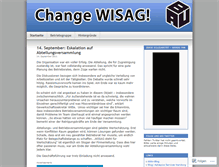 Tablet Screenshot of changewisag.wordpress.com