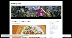 Desktop Screenshot of modernpaleo.wordpress.com