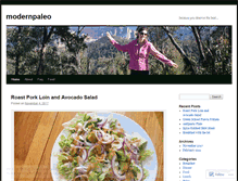 Tablet Screenshot of modernpaleo.wordpress.com
