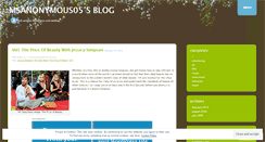 Desktop Screenshot of msanonymous05.wordpress.com