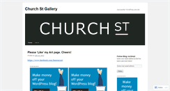 Desktop Screenshot of churchstgallery.wordpress.com