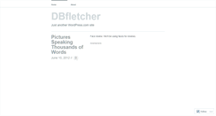 Desktop Screenshot of deebeefletcher.wordpress.com