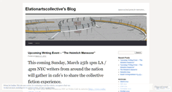 Desktop Screenshot of elationartscollective.wordpress.com
