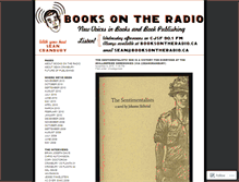 Tablet Screenshot of booksontheradio.wordpress.com