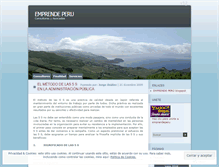 Tablet Screenshot of emprendeperu.wordpress.com