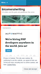 Mobile Screenshot of bicameralwriting.wordpress.com