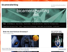 Tablet Screenshot of bicameralwriting.wordpress.com