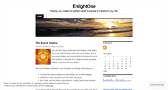 Desktop Screenshot of enlightone.wordpress.com