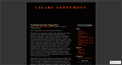 Desktop Screenshot of cigarsanonymous.wordpress.com