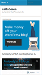 Mobile Screenshot of celtsberea.wordpress.com