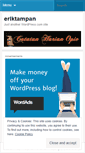 Mobile Screenshot of eriktampan.wordpress.com