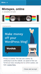 Mobile Screenshot of mmmixtape.wordpress.com