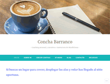 Tablet Screenshot of conchabarranco.wordpress.com