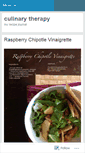 Mobile Screenshot of culinarytherapy.wordpress.com
