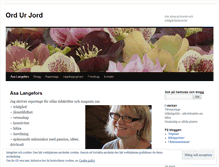 Tablet Screenshot of ordurjord.wordpress.com