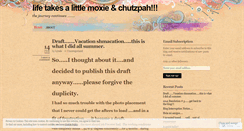 Desktop Screenshot of lifeinpinkhighheels.wordpress.com