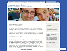 Tablet Screenshot of catherineandjason.wordpress.com