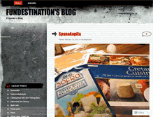 Tablet Screenshot of fundestination.wordpress.com