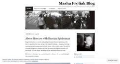 Desktop Screenshot of mashafroliak.wordpress.com