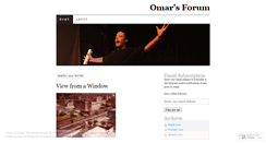 Desktop Screenshot of omarsforum.wordpress.com