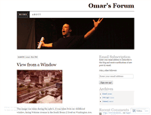 Tablet Screenshot of omarsforum.wordpress.com