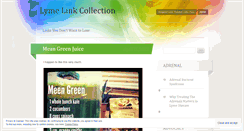 Desktop Screenshot of lymelinkcollection.wordpress.com