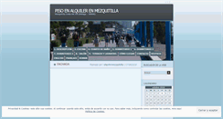 Desktop Screenshot of alquilermezquitilla.wordpress.com