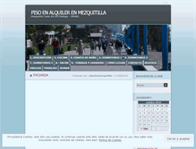 Tablet Screenshot of alquilermezquitilla.wordpress.com