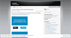 Desktop Screenshot of kosalabc.wordpress.com