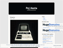 Tablet Screenshot of pojmasta.wordpress.com