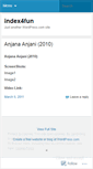 Mobile Screenshot of index4fun.wordpress.com