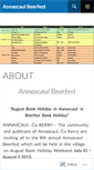 Mobile Screenshot of annascaulbeerfest.wordpress.com