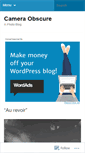 Mobile Screenshot of cameraobscure2012.wordpress.com