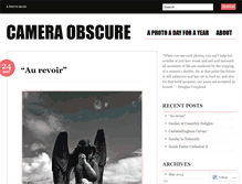 Tablet Screenshot of cameraobscure2012.wordpress.com